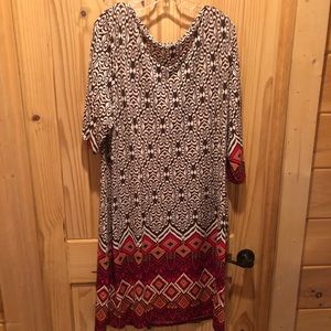 Size 20W patterned dress